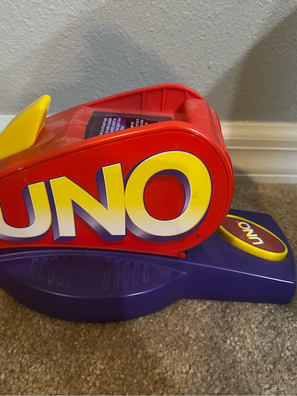 Vintage 90s Uno Attack Game by Mattel 1998 Complete Set Tested
